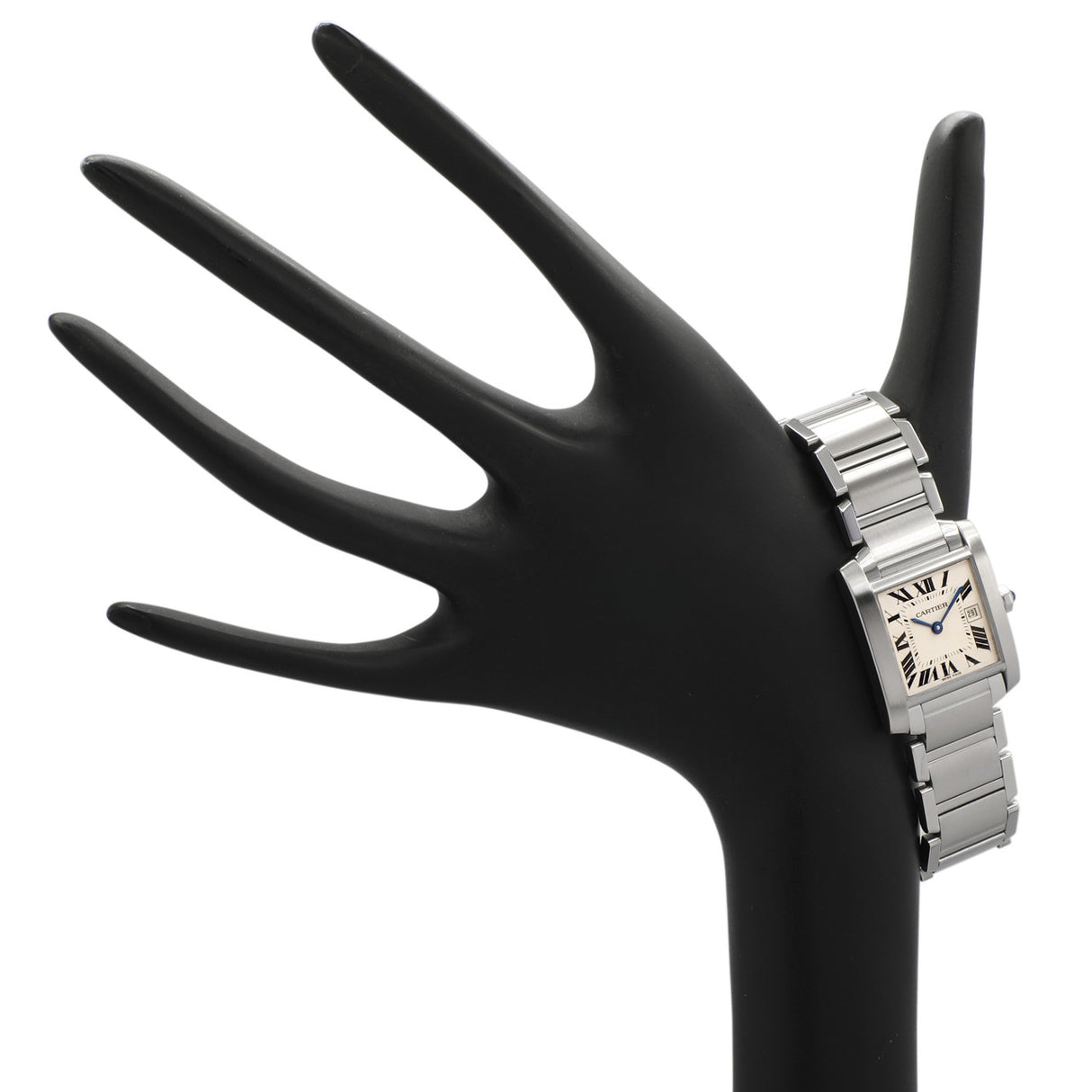 Cartier Stainless Steel Tank Francaise 2465 Watches Cartier