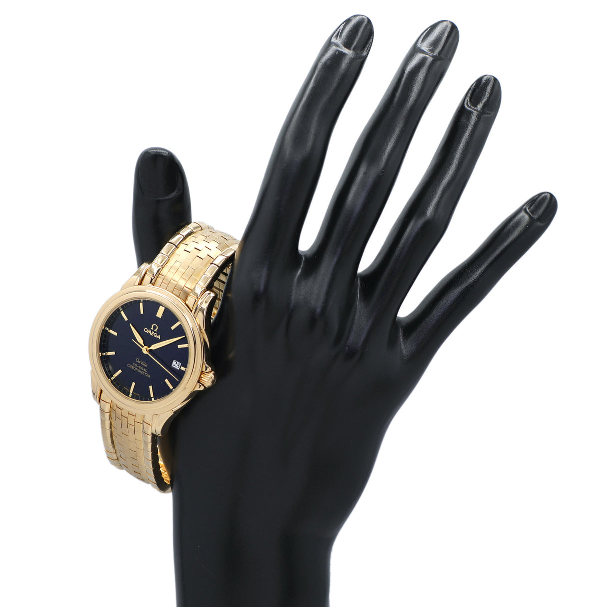 Omega DeVille 18K Yellow Gold Co-Axial 37.5mm 4631.80.33 Watches Omega