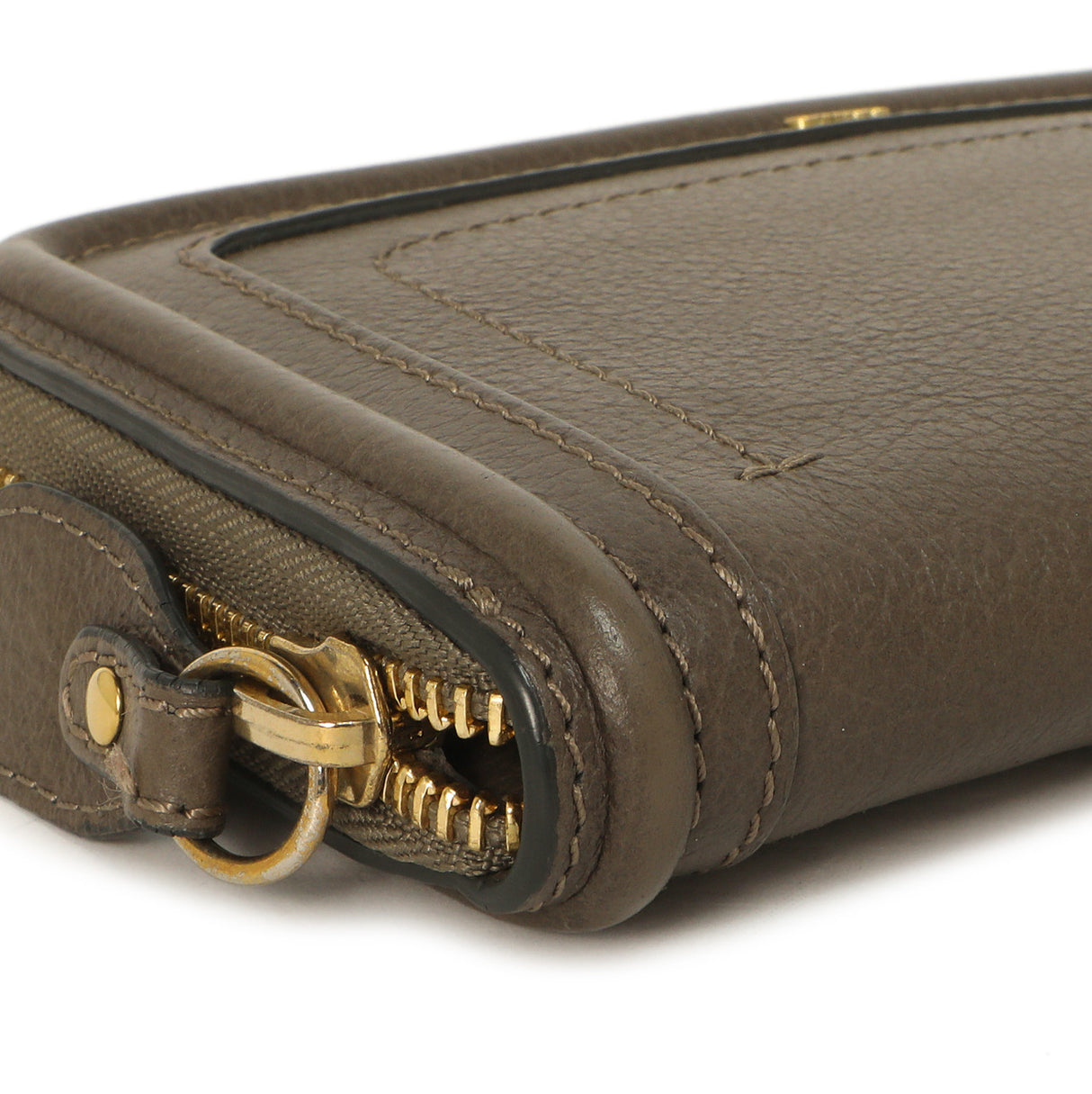 Chloe Rock Calfskin Paraty Long Zip Around Wallet Accessories Chloe