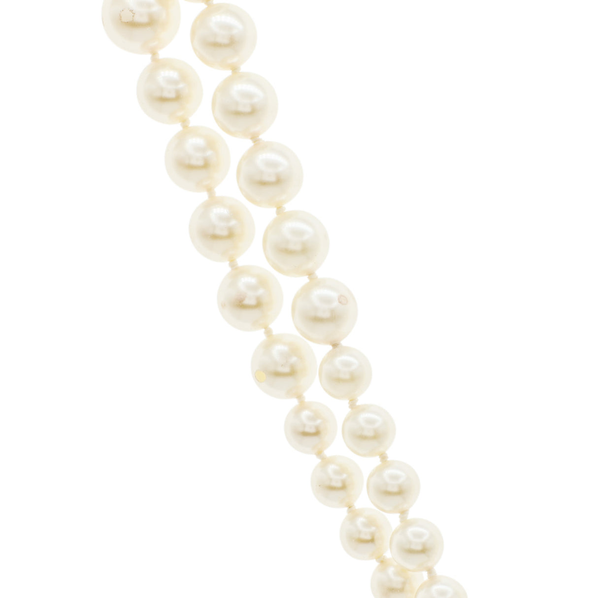 Chanel Pearl Double Strand Necklace Designer Jewellery Chanel