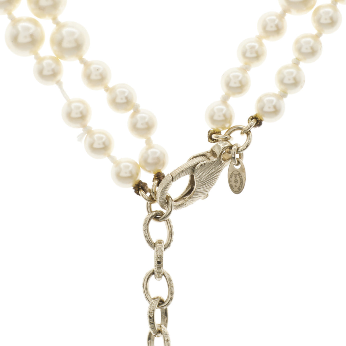 Chanel Pearl Double Strand Necklace Designer Jewellery Chanel