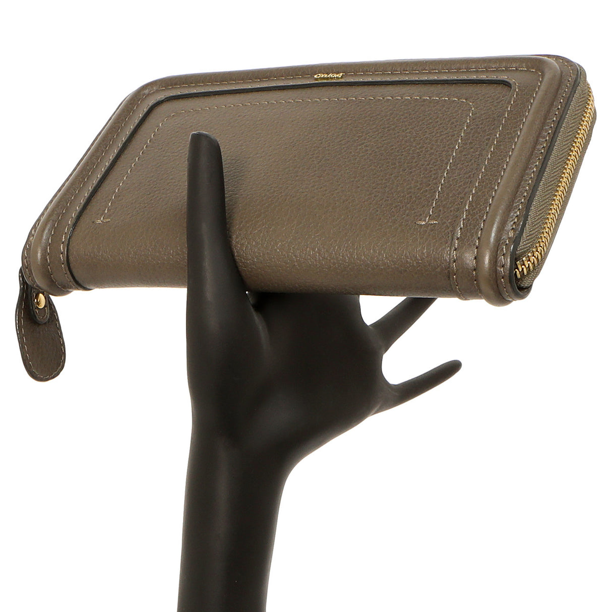 Chloe Rock Calfskin Paraty Long Zip Around Wallet Accessories Chloe