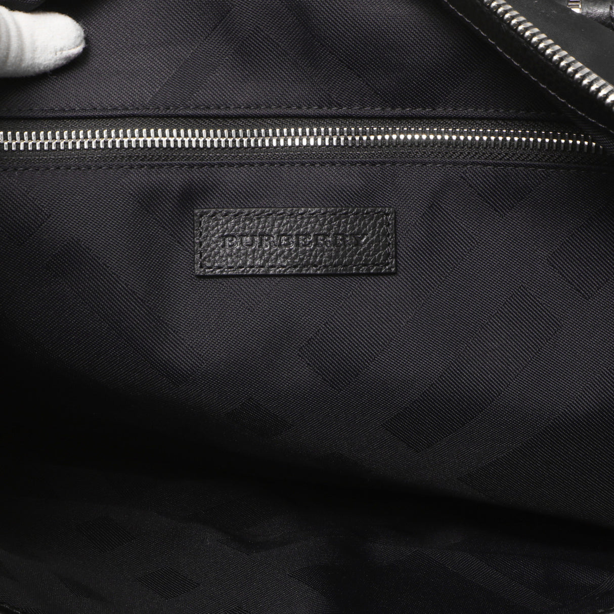 Burberry Black Nylon Trenton Handbags Burberry
