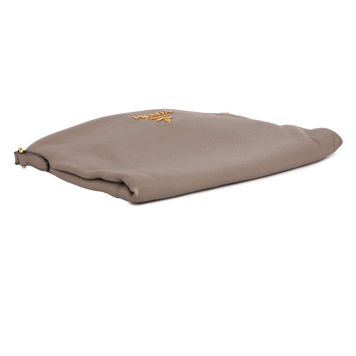 Prada Grey Vitello Daino Soft Crossbody Handbags Prada