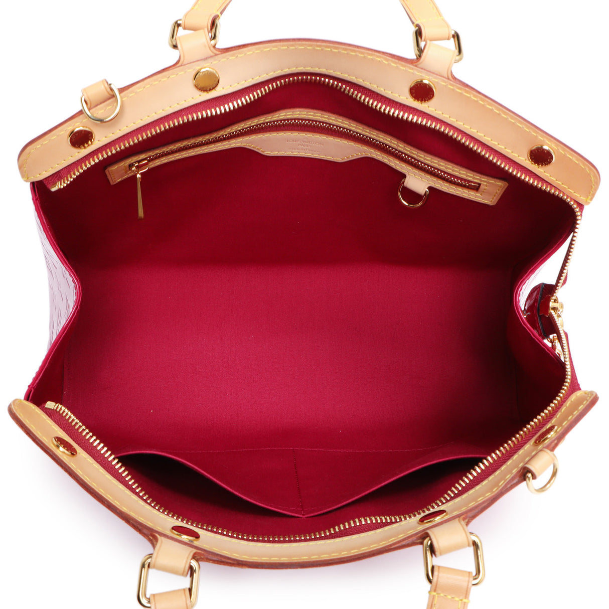 Louis Vuitton Rose Indian Vernis Brea MM Handbags Louis Vuitton