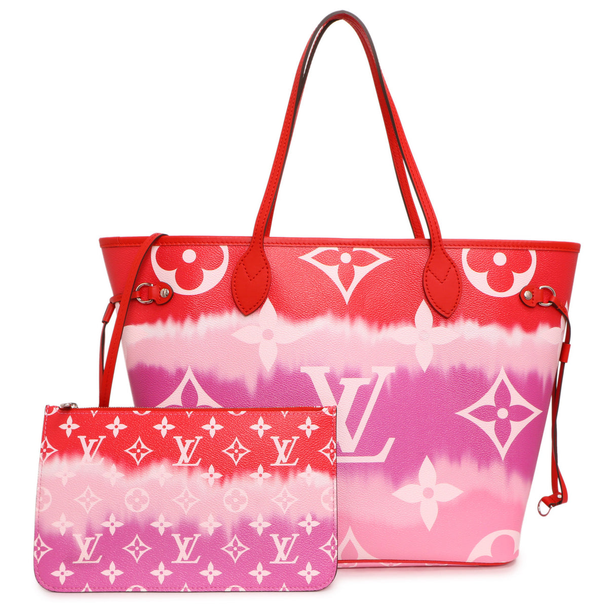 Louis Vuitton Monogram Rouge Escale Neverfull MM Handbags Louis Vuitton