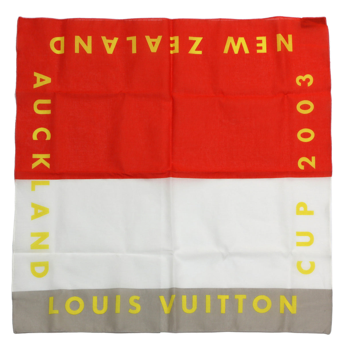 Louis Vuitton Cotton New Zealand Cup Bandana Accessories Louis Vuitton