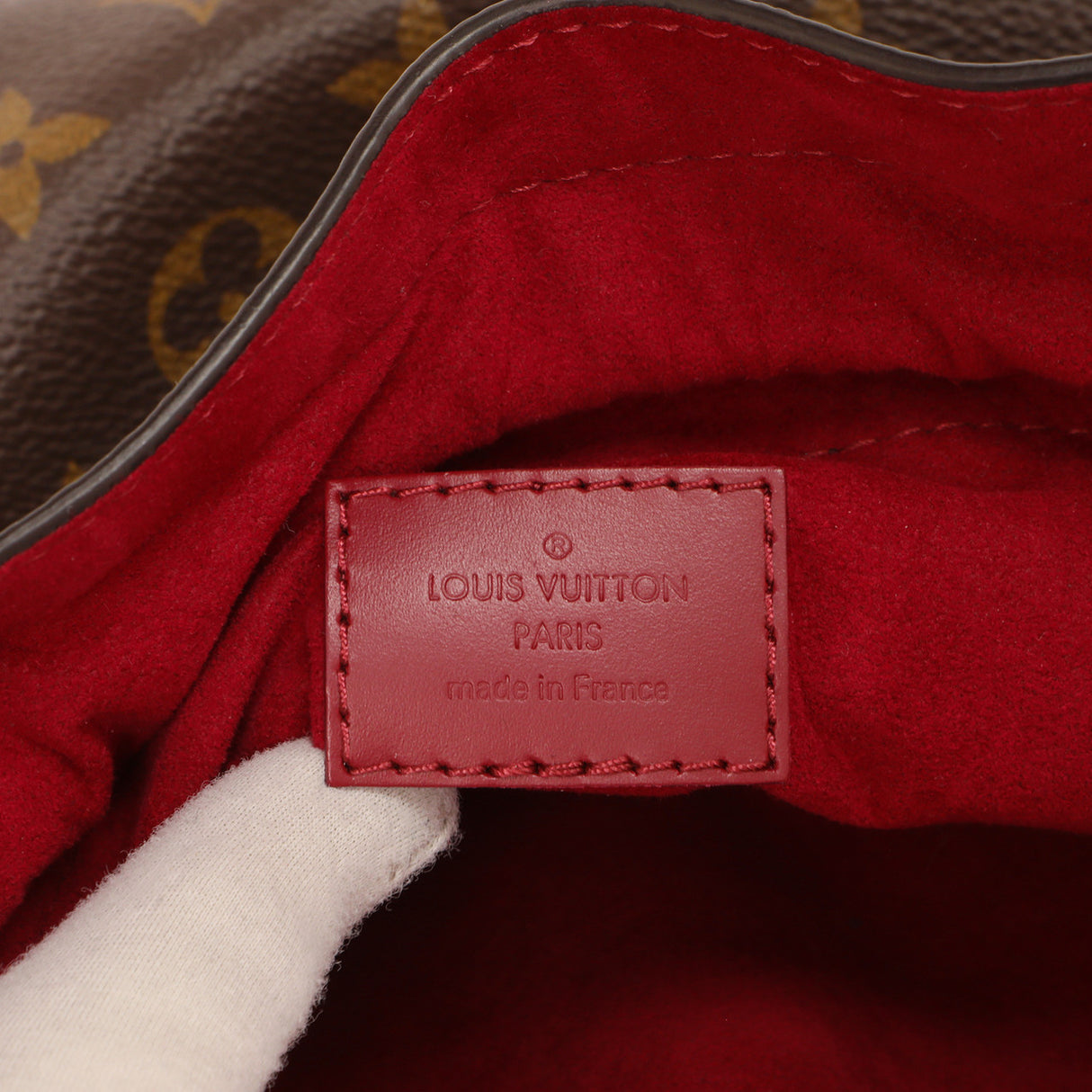 Louis Vuitton Monogram Fuchsia Noe Pouch Handbags Louis Vuitton