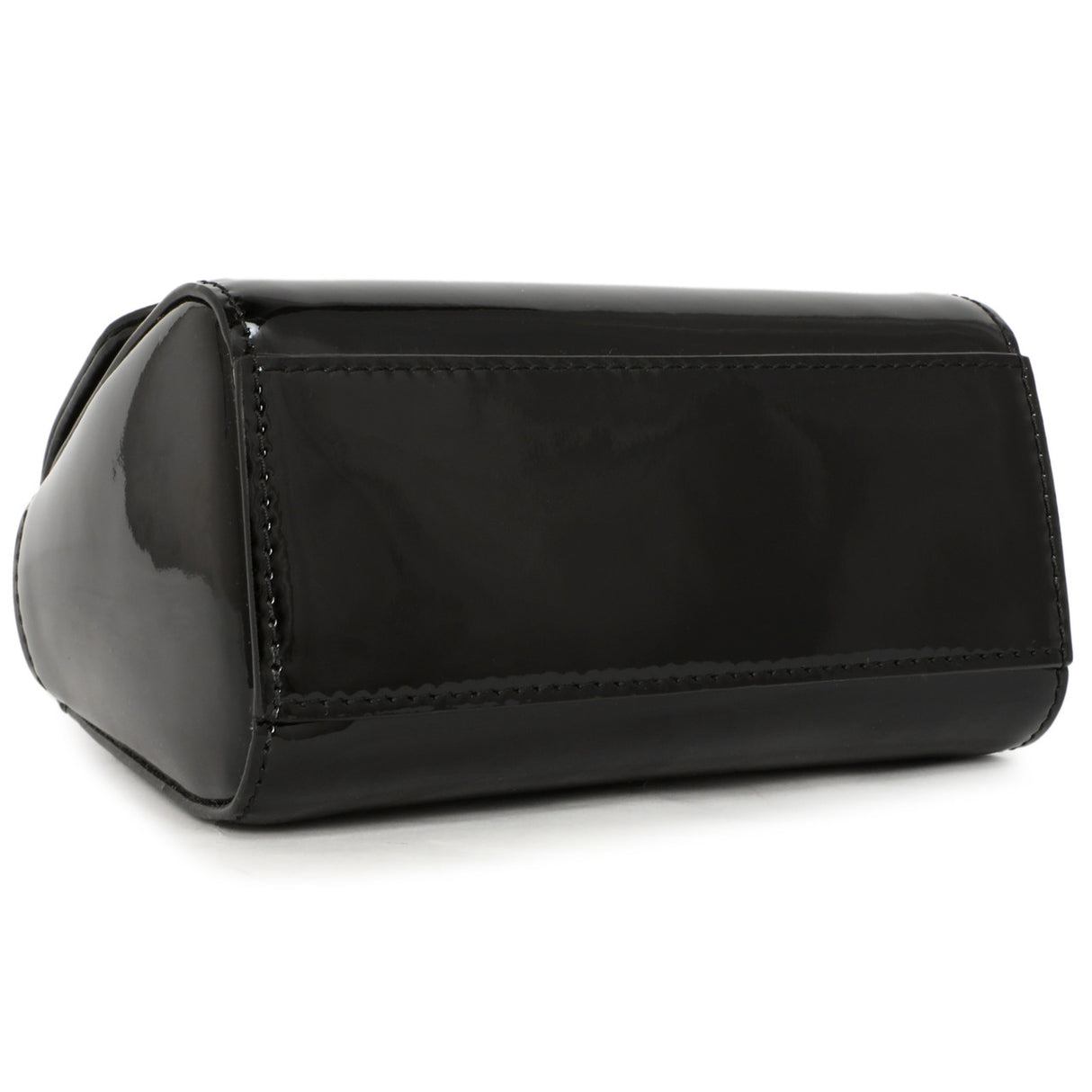 Dolce & Gabbana Black Vernice Mini Satchel Handbags Dolce & Gabbana