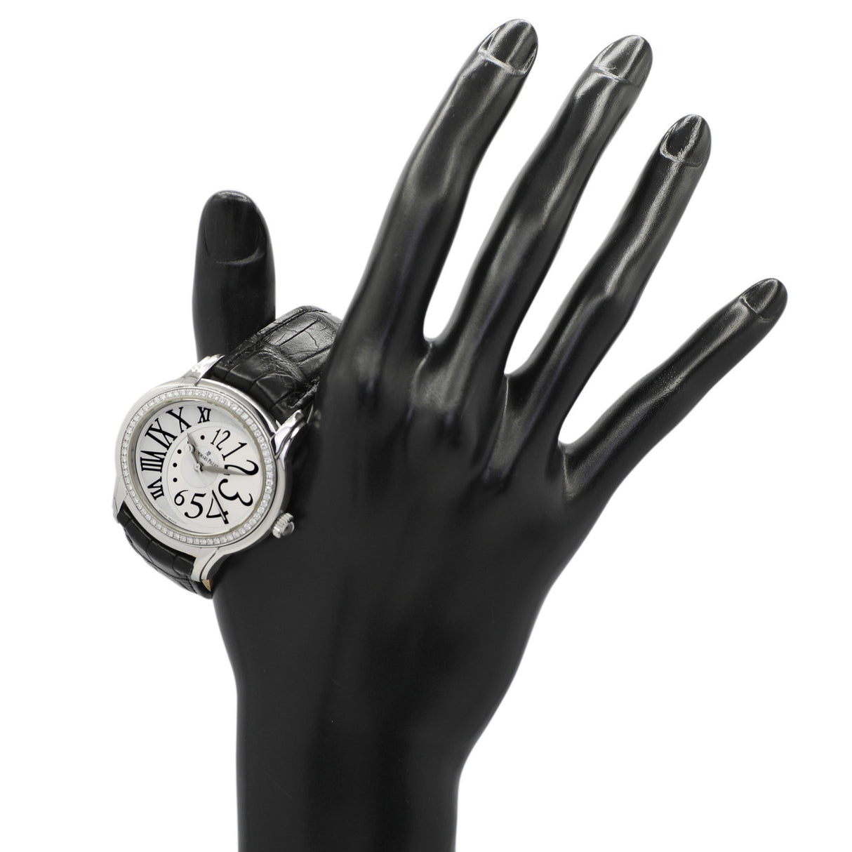 Audemars Piguet Stainless Steel Diamond Millenary Ladies 77301ST Watches Audemars Piguet