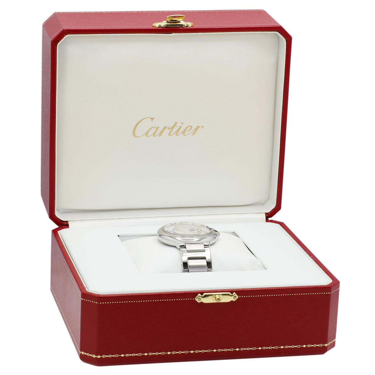 Cartier Stainless Steel Ballon Bleu 36mm Quartz W69011Z4 Watches Cartier