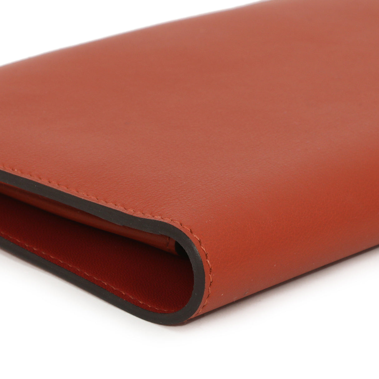 Hermes Vermillion Swift Leather Dogon Duo Wallet Accessories Hermes