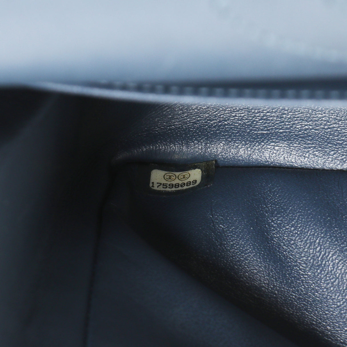 Chanel Blue Quilted Aged Calfskin 2.55 Reissue Double Flap 226 Handbags Chanel