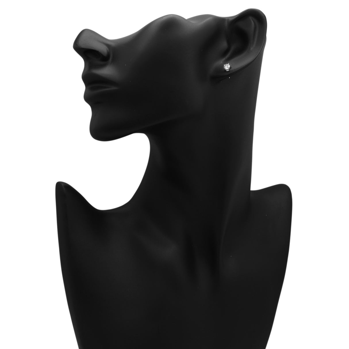 18K White Gold 0.62 Carat Diamond Stud Earrings Fine Jewellery Modaselle