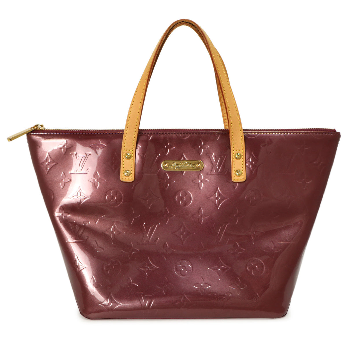 Louis Vuitton Violet Vernis Bellevue PM Handbags Louis Vuitton