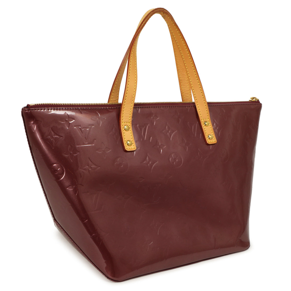 Louis Vuitton Violet Vernis Bellevue PM Handbags Louis Vuitton