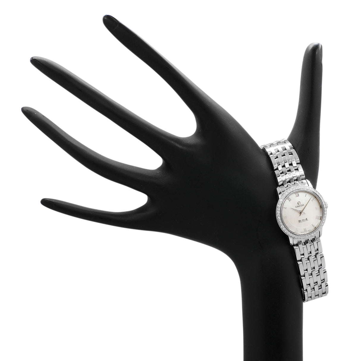 Omega Stainless Steel De Ville Prestige Quartz 413.15.27.60.05.001 Watches Omega