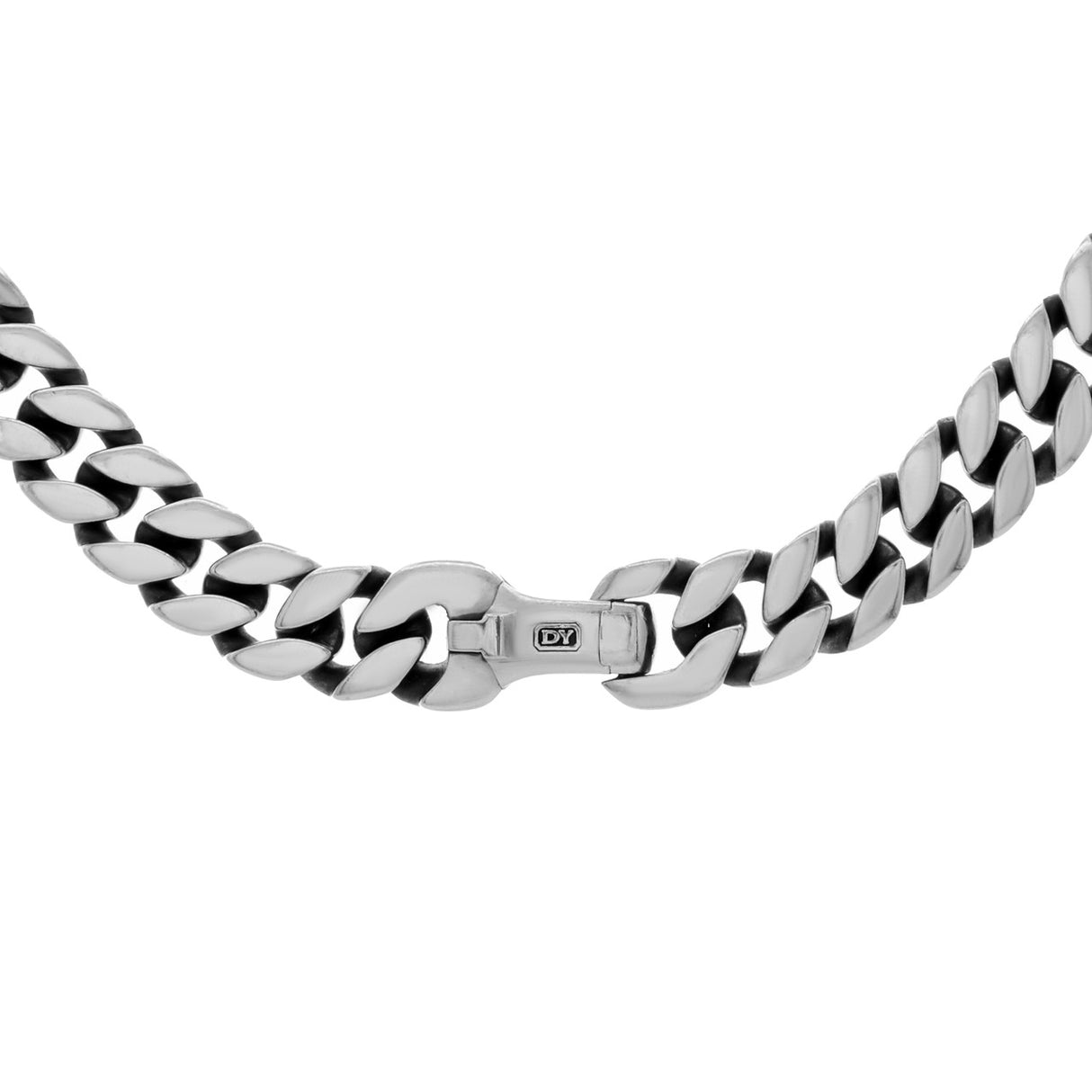 David Yurman Sterling Silver Curb Chain Necklace Designer Jewellery David Yurman