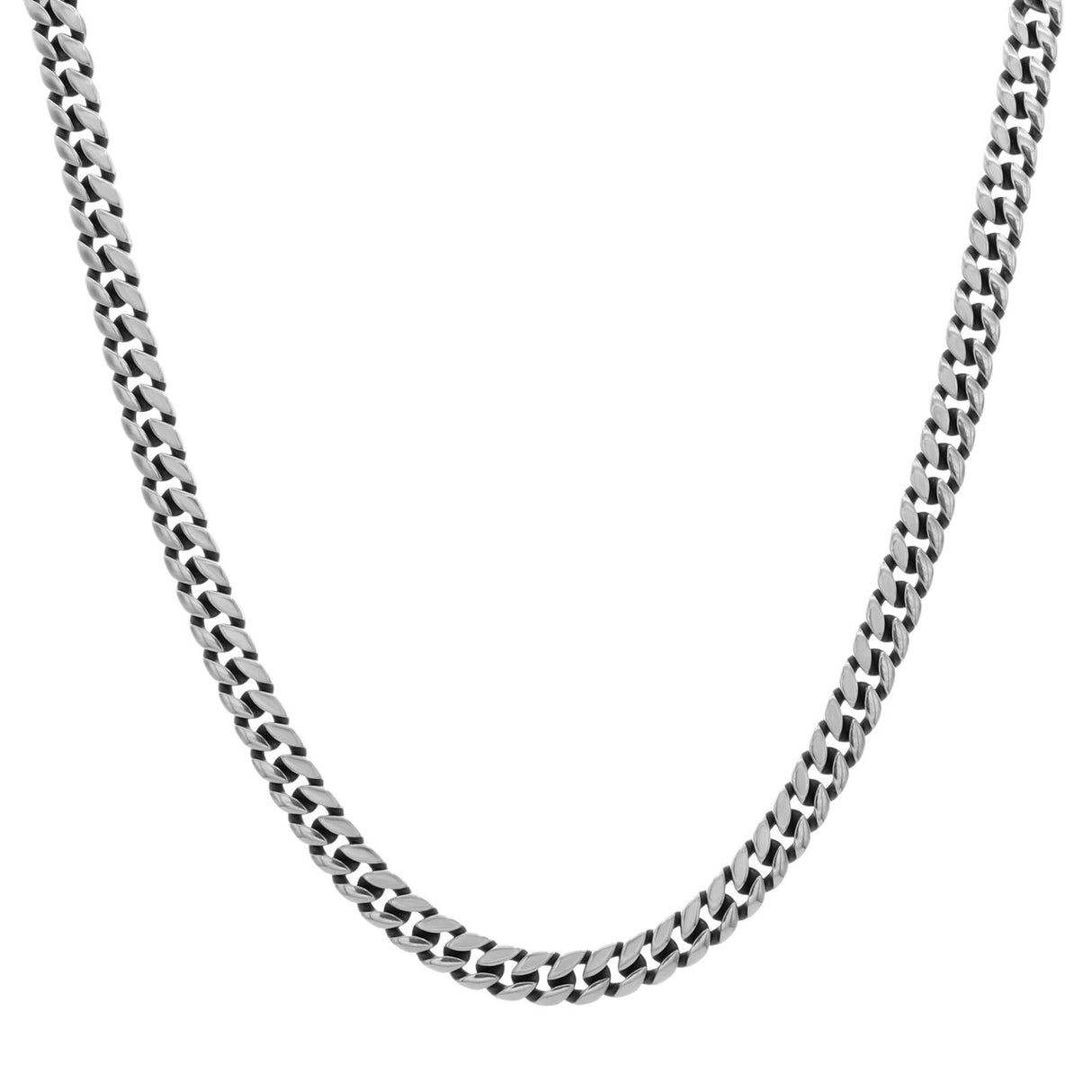 David Yurman Sterling Silver Curb Chain Necklace Designer Jewellery David Yurman