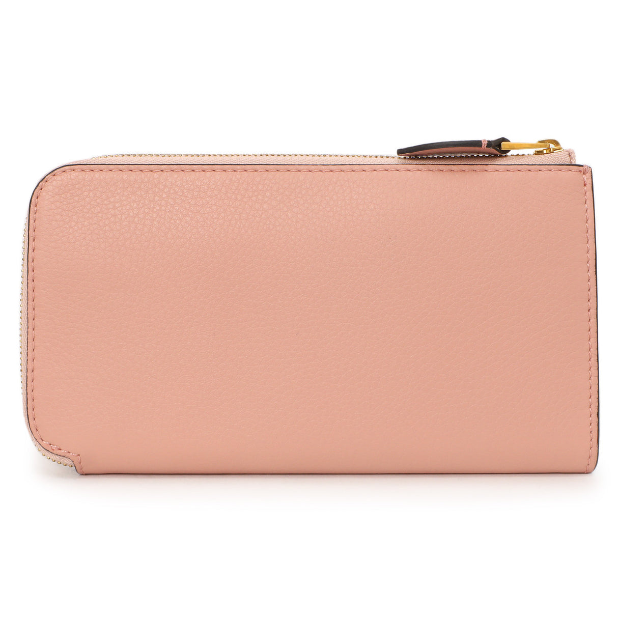 Burberry Pink Calfskin Zip Wallet With Coin Pouch Accessories Burberry