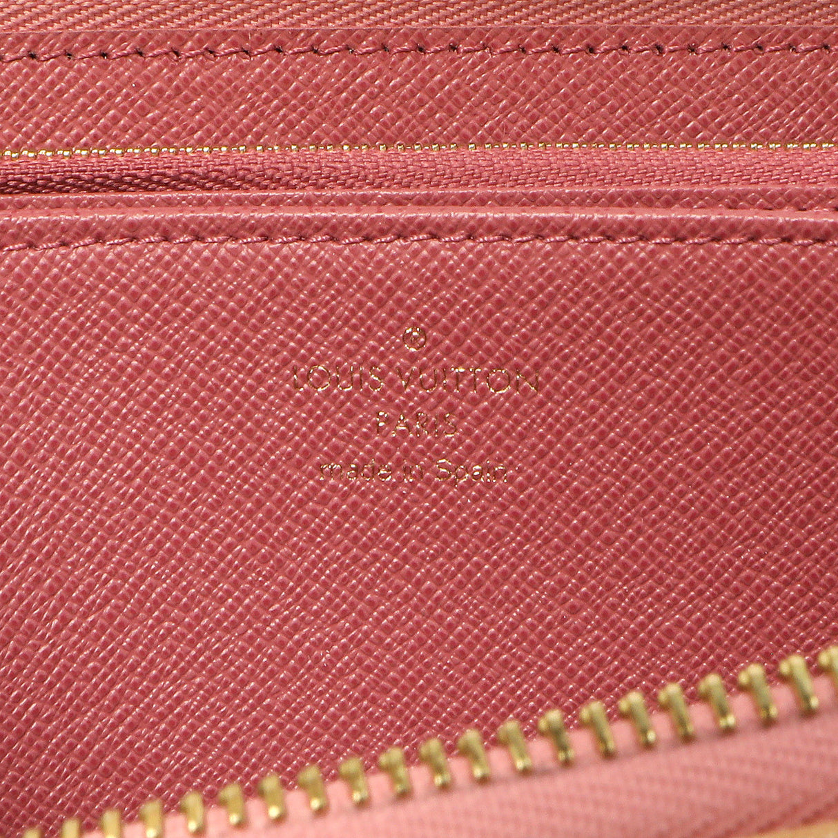 Louis Vuitton Pink Denim Monogram Jacquard Zippy Wallet Accessories Louis Vuitton