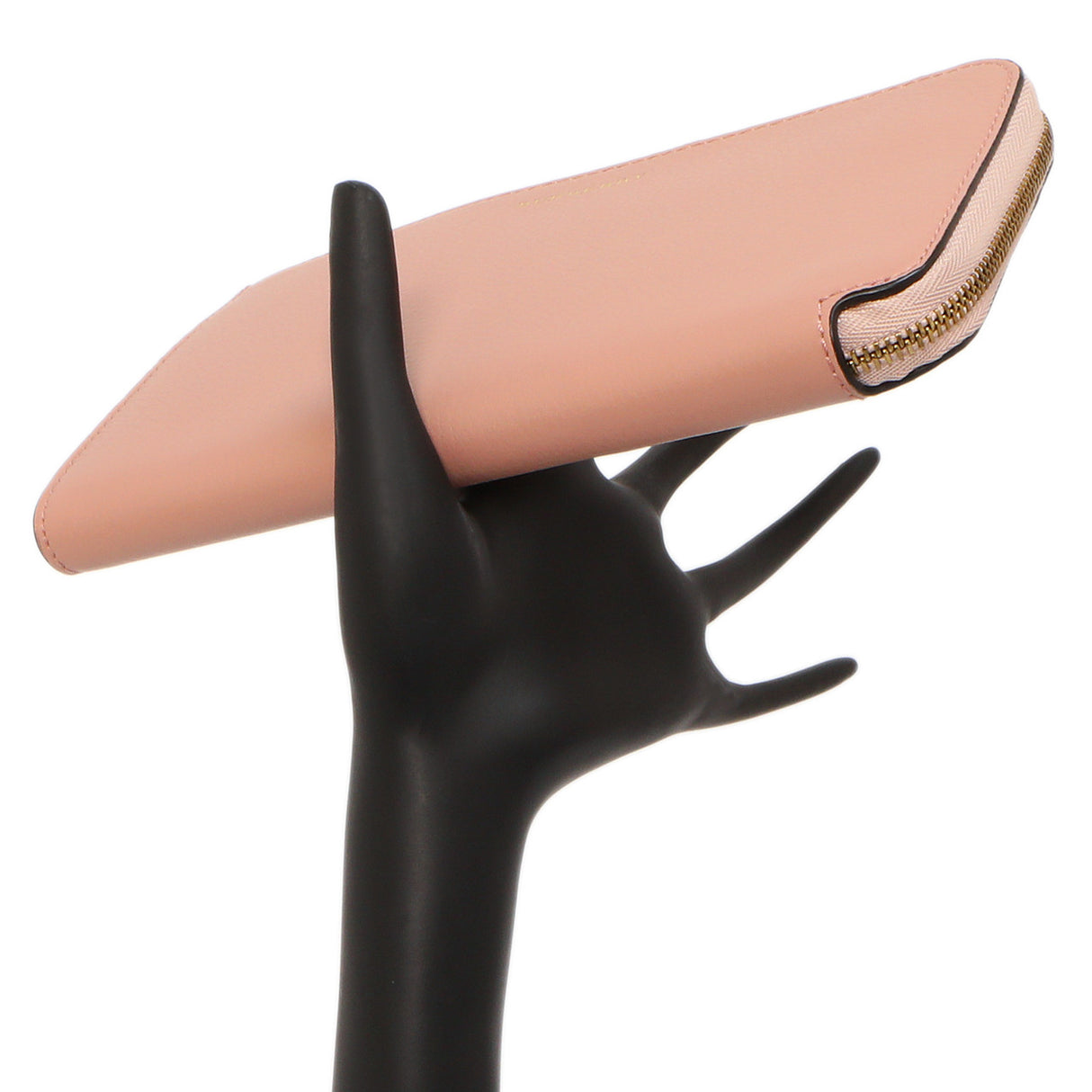 Burberry Pink Calfskin Zip Wallet With Coin Pouch Accessories Burberry