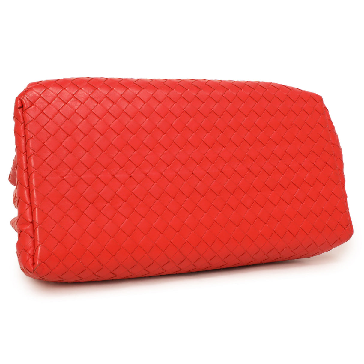 Bottega Veneta Red Intrecciato Small Roma Bag Handbags Bottega Veneta