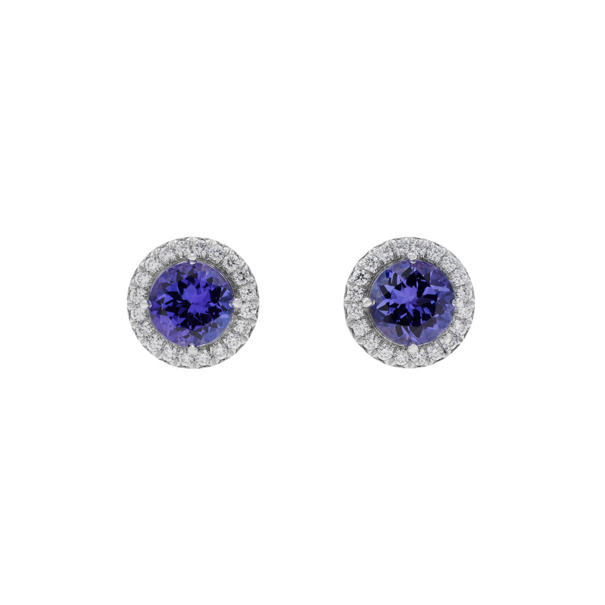 Tiffany & Co. Platinum Tanzanite Soleste Earrings Designer Jewellery Tiffany and Co