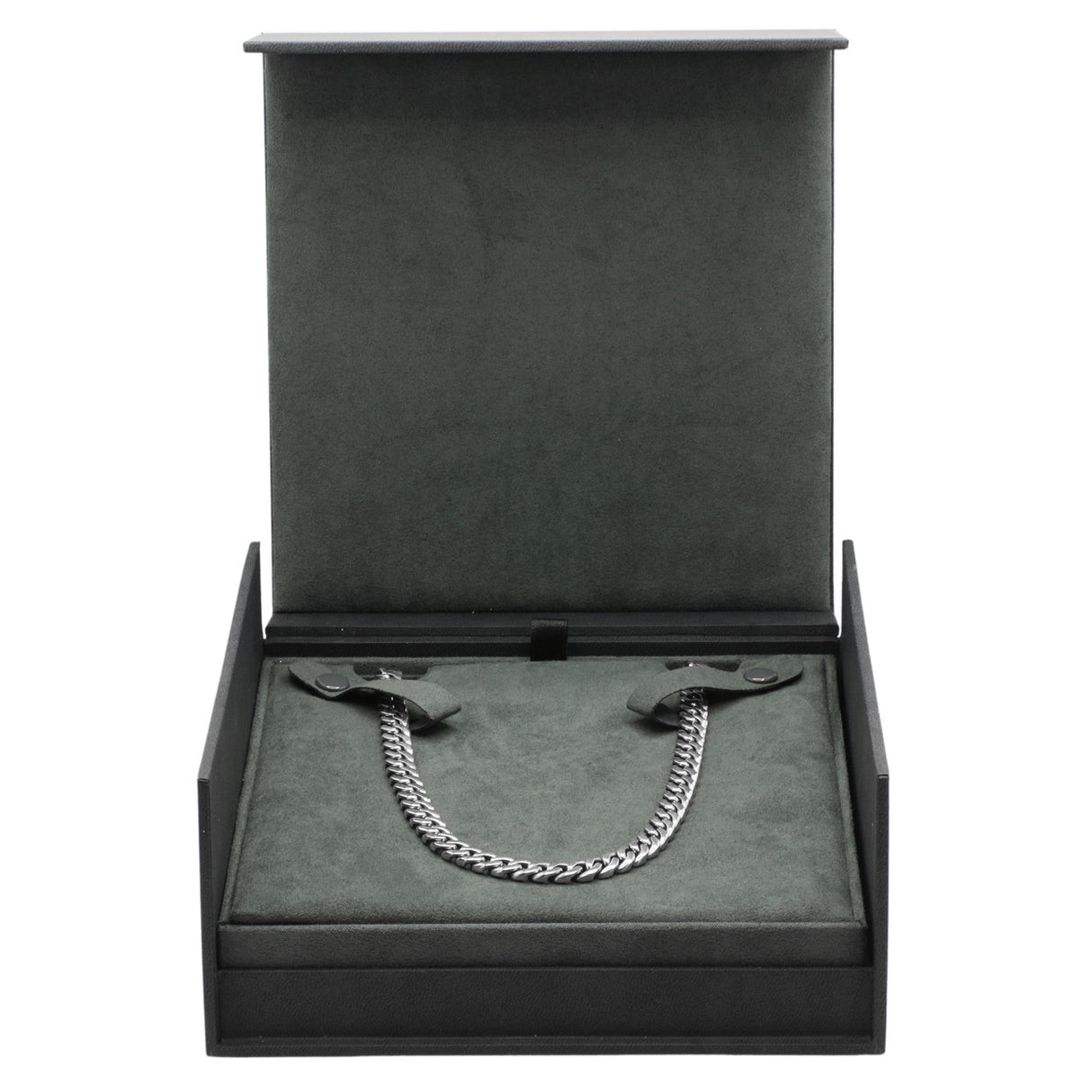 David Yurman Sterling Silver Curb Chain Necklace Designer Jewellery David Yurman