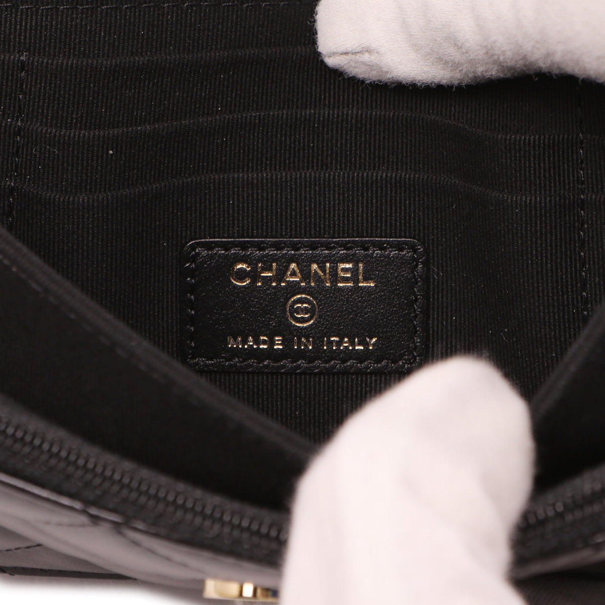 Chanel Black Quilted Calfskin Mini Maxi Pearls Wallet On Chain WOC Handbags Chanel