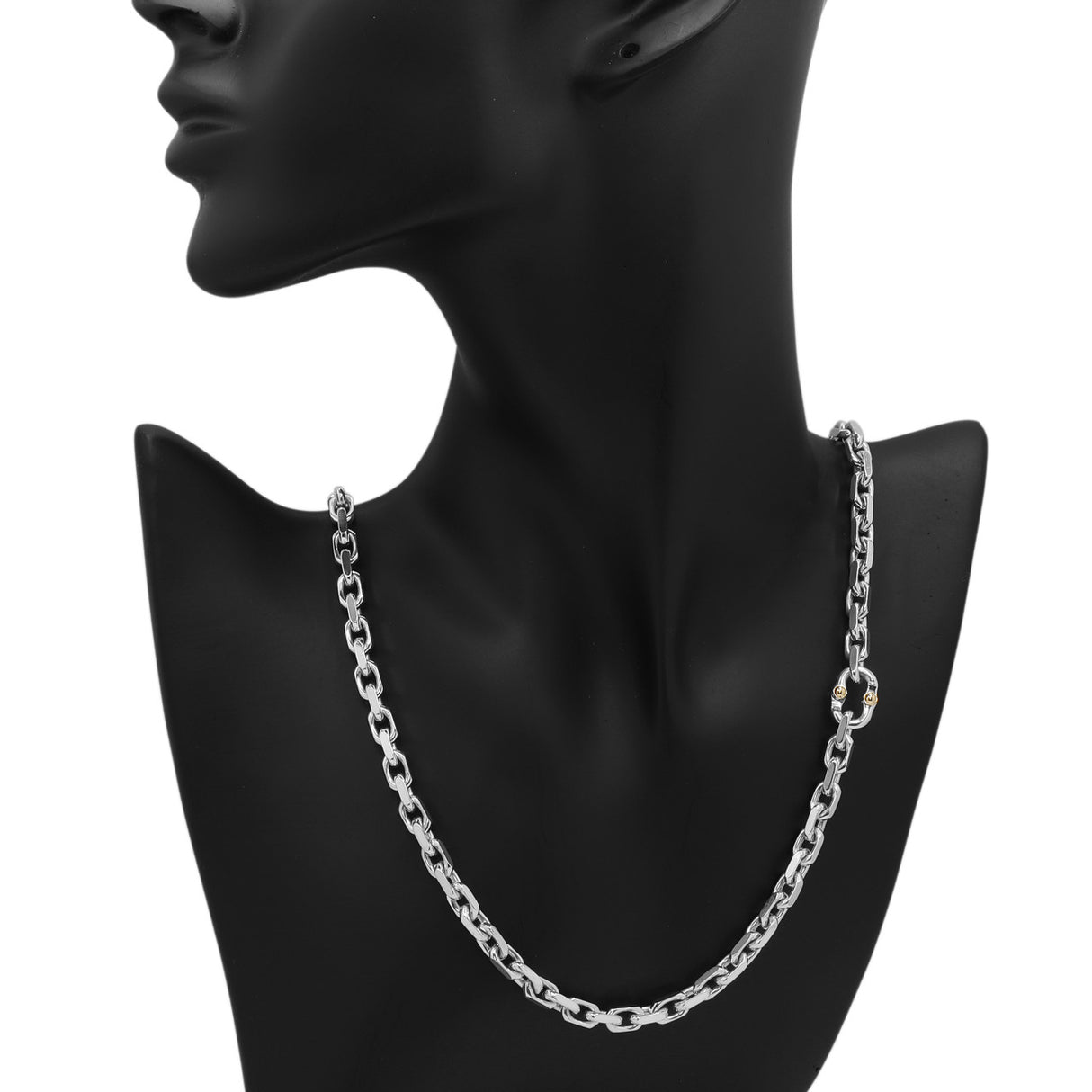 Tiffany & Co. Sterling Silver Makers Chain Necklace Designer Jewellery Tiffany and Co