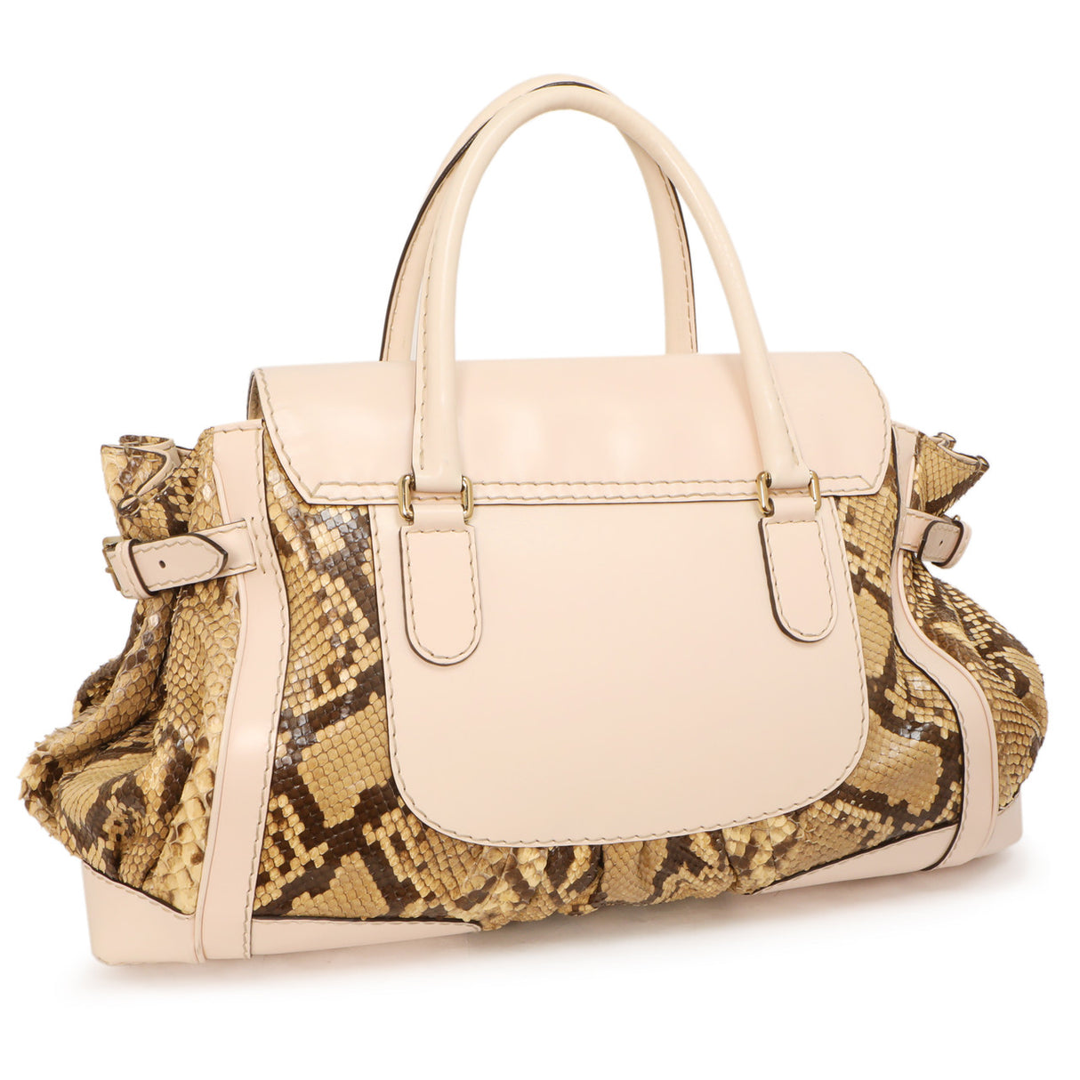 Gucci Python Queen Large Top Handle Handbags Gucci