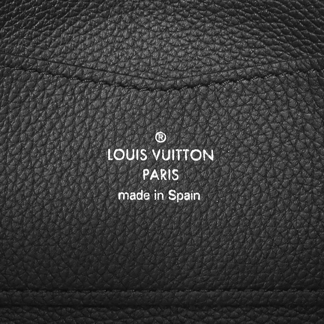 Louis Vuitton Black Calfskin Lockme Zippy Wallet Accessories Louis Vuitton