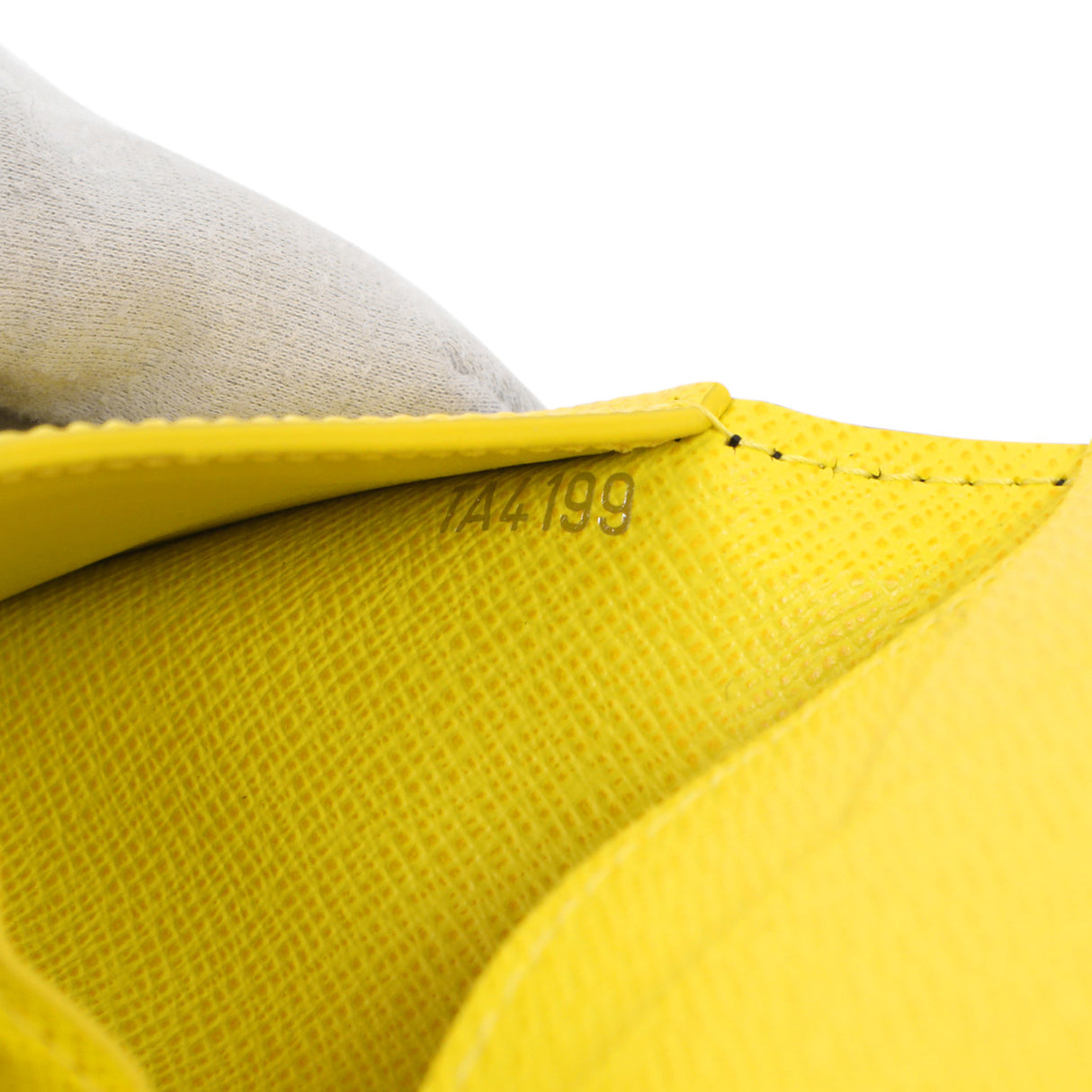 Louis Vuitton Damier Graphite Yellow Logo Pocket Organizer Accessories Louis Vuitton