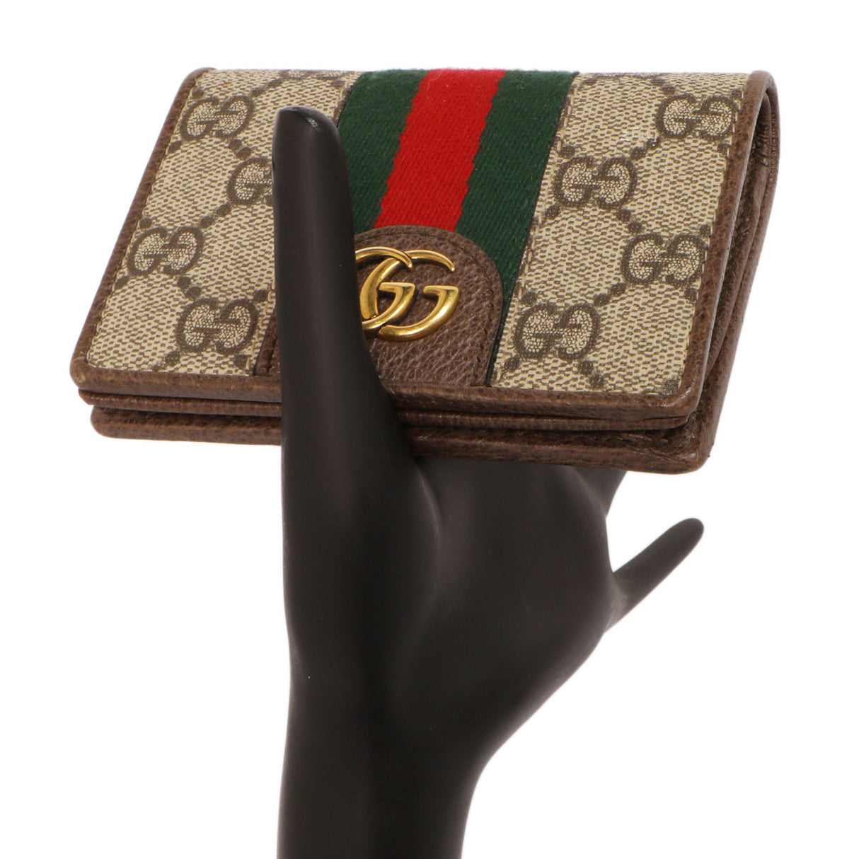 Gucci X Disney GG Supreme Monogram Three Little Pigs Ophidia Card Case Accessories Gucci