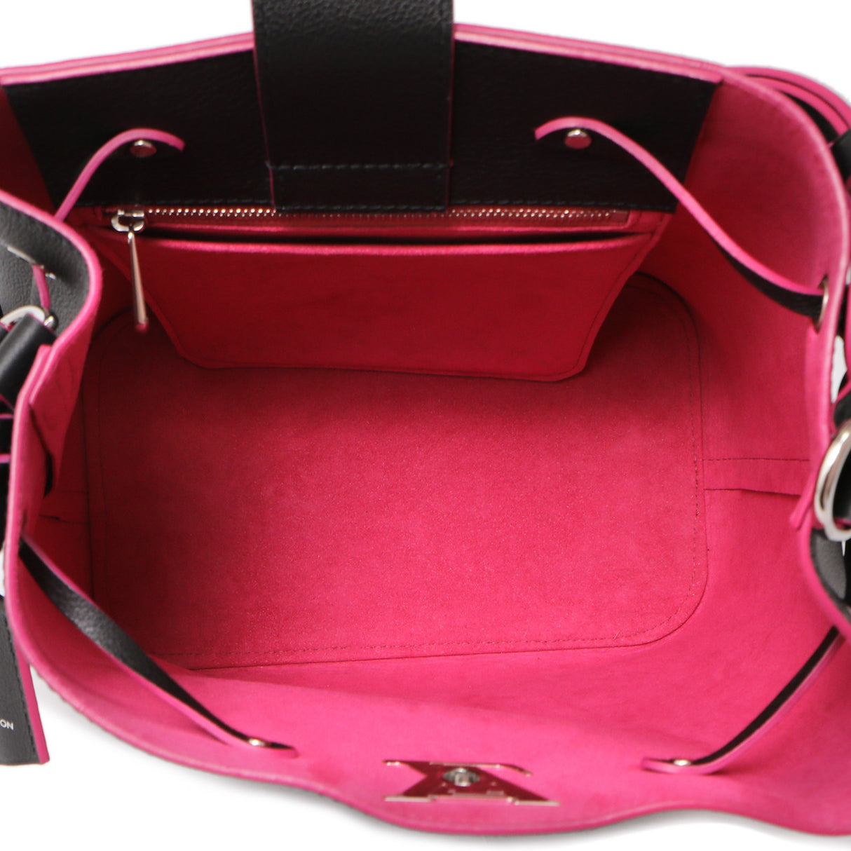 Louis Vuitton Noir Lockme Bucket Handbags Louis Vuitton