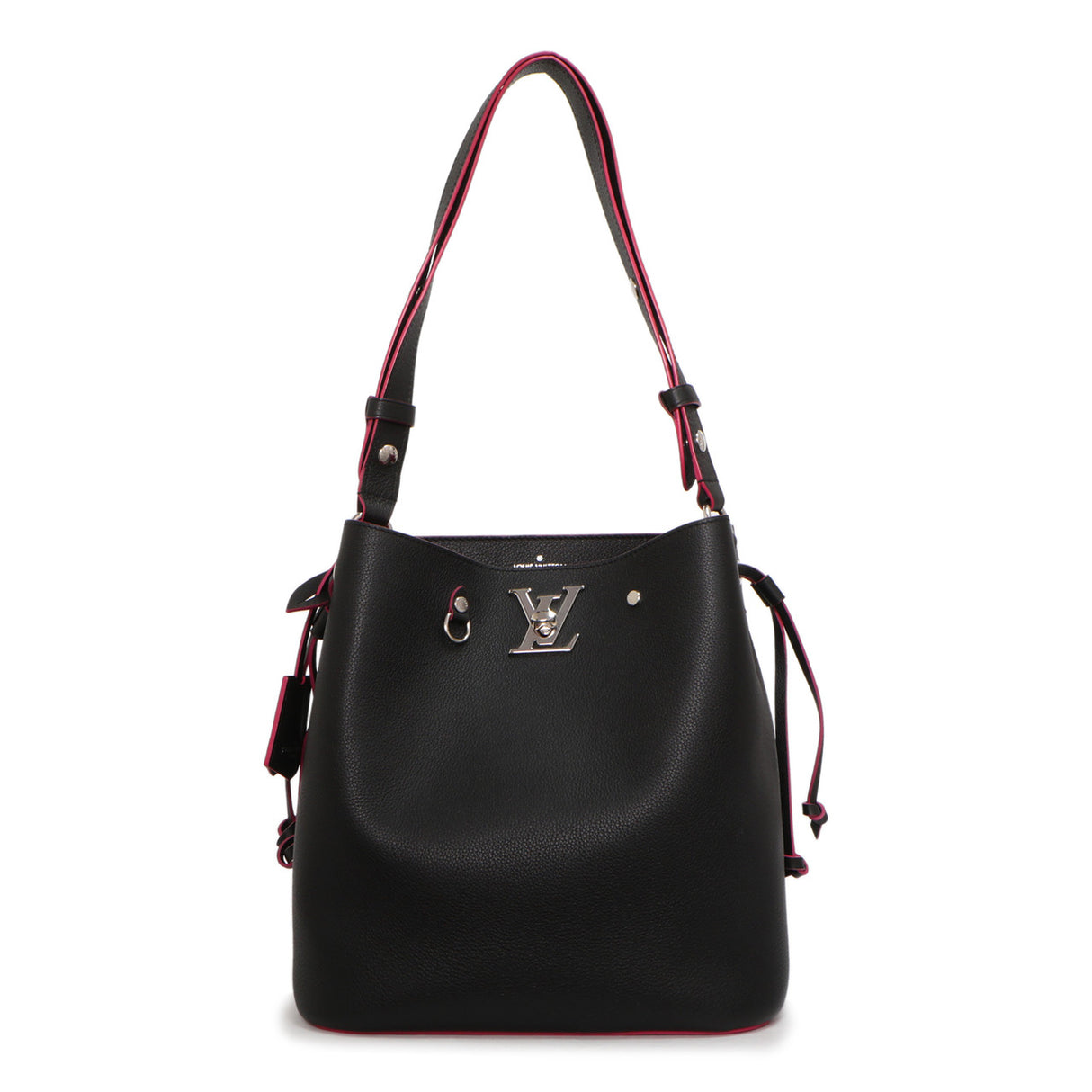 Louis Vuitton Noir Lockme Bucket Handbags Louis Vuitton