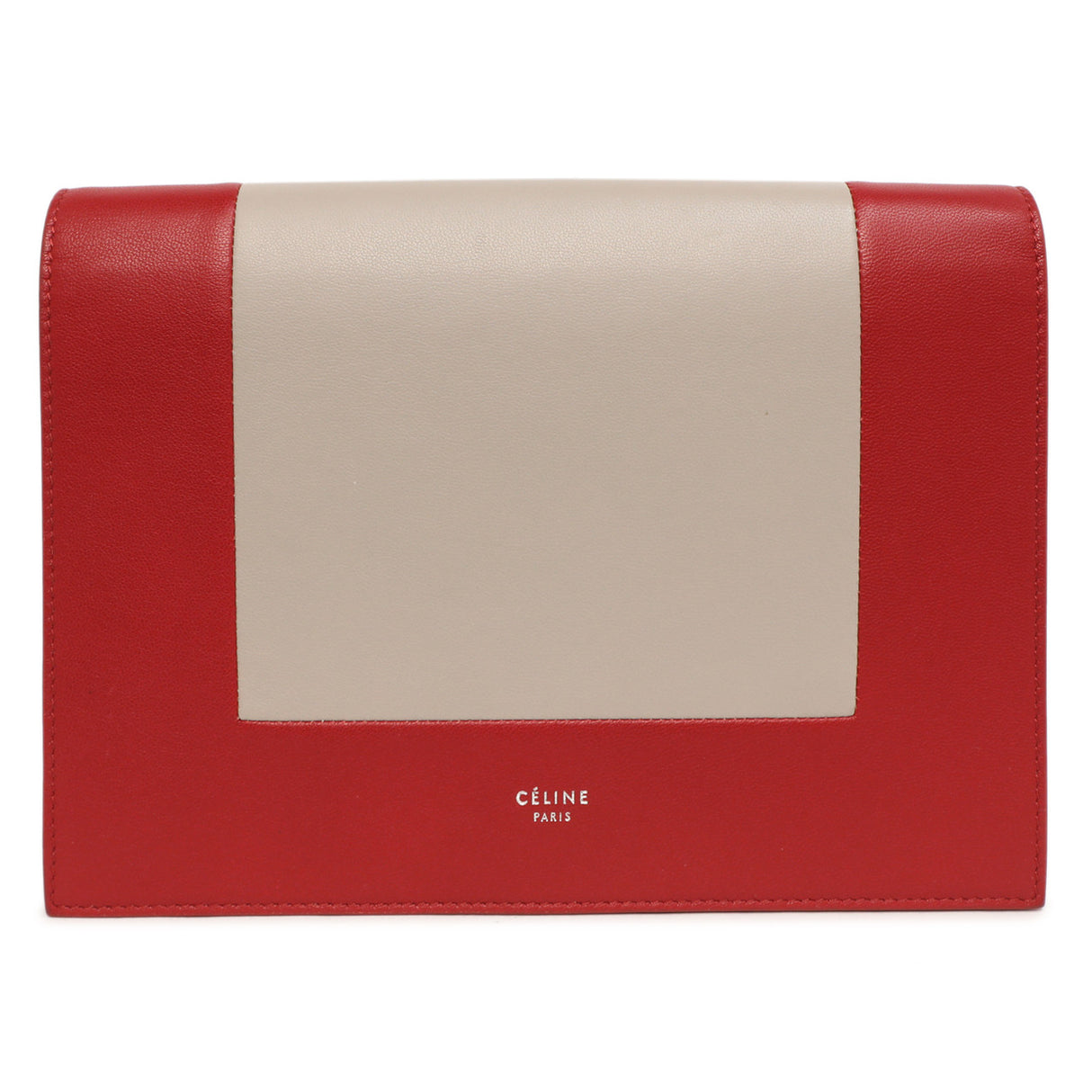 Celine Lambskin Frame Evening Chain Clutch Handbags Celine