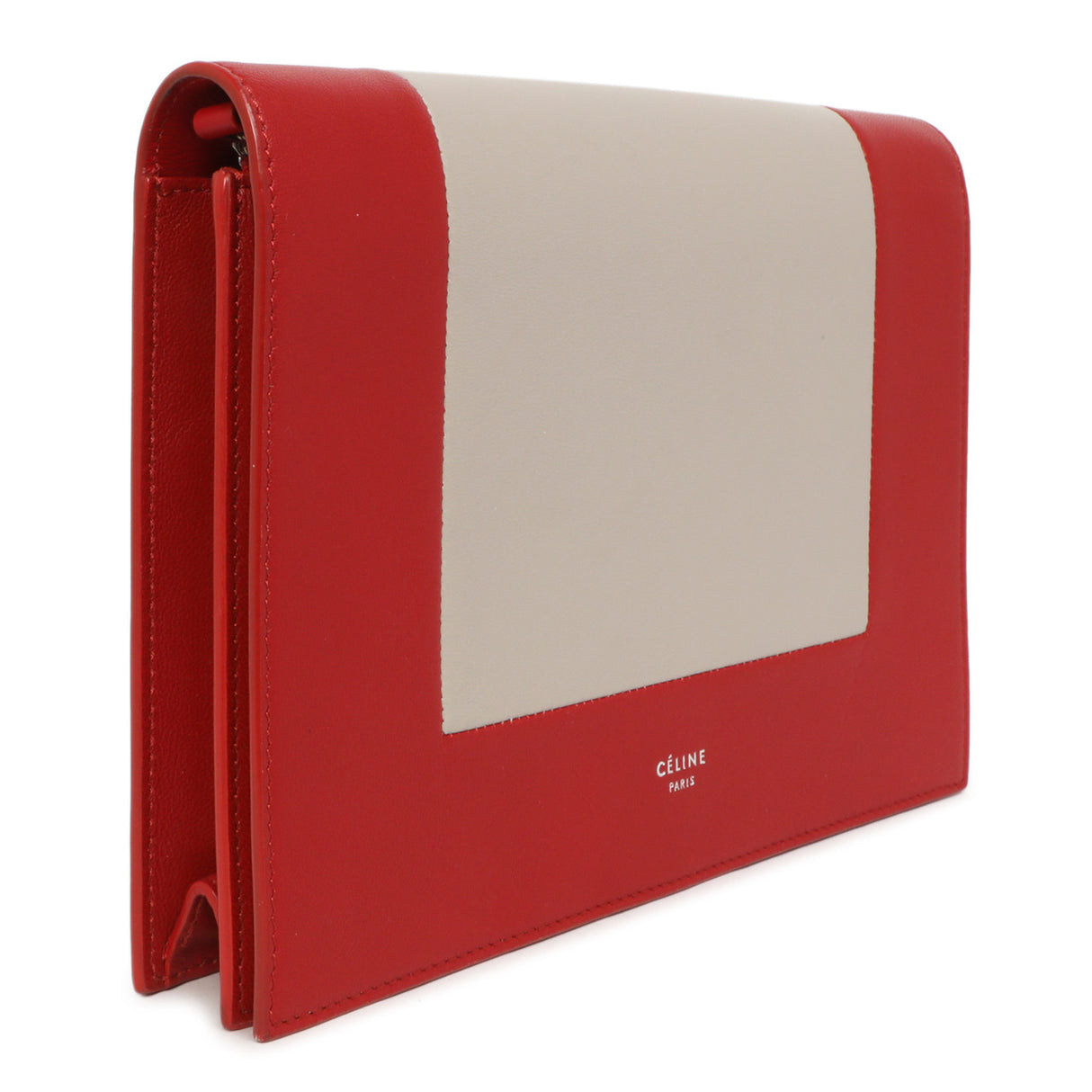 Celine Lambskin Frame Evening Chain Clutch Handbags Celine