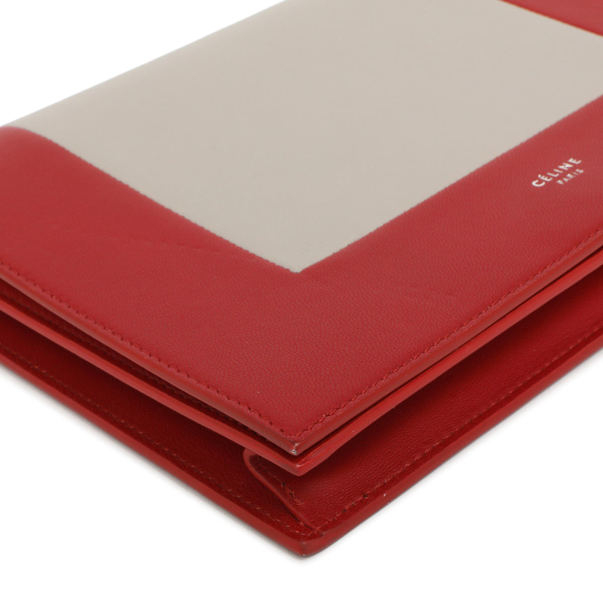 Celine Lambskin Frame Evening Chain Clutch Handbags Celine