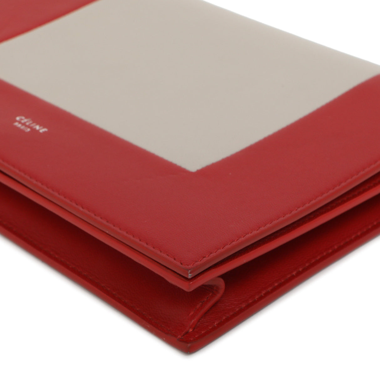 Celine Lambskin Frame Evening Chain Clutch Handbags Celine