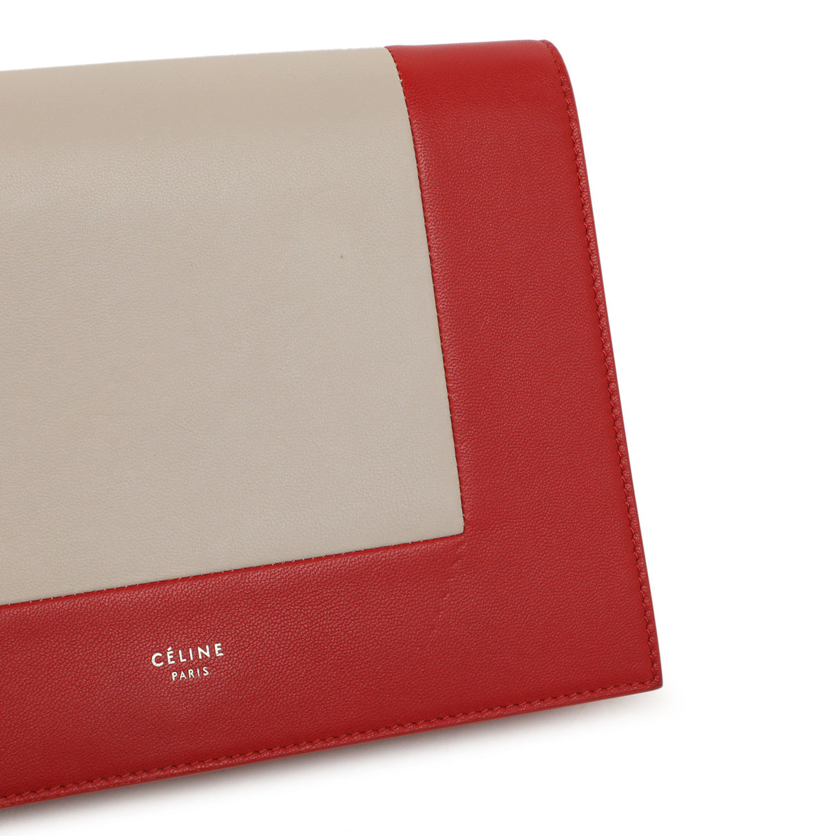 Celine Lambskin Frame Evening Chain Clutch Handbags Celine