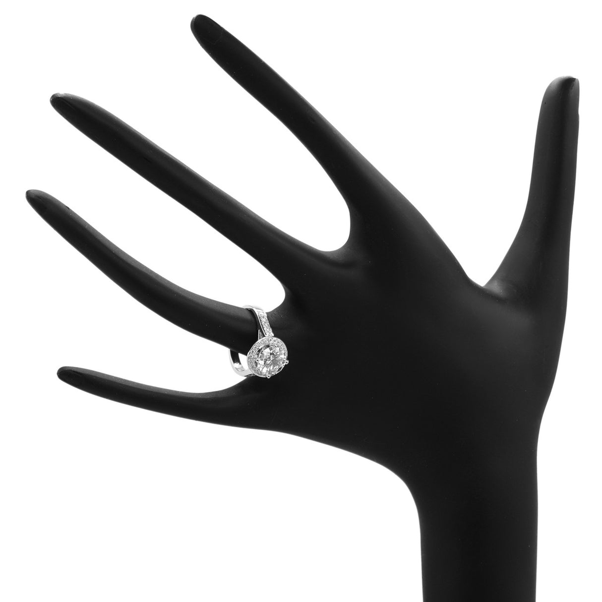 18K White Gold 2.00 Carat Diamond Ring Fine Jewellery Modaselle