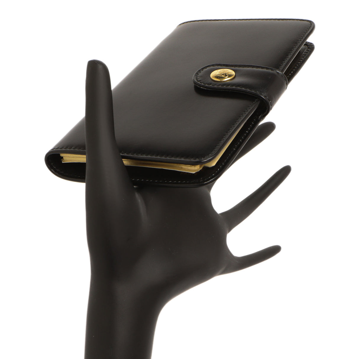 Celine Black Box Leather Agenda Cover Accessories Celine