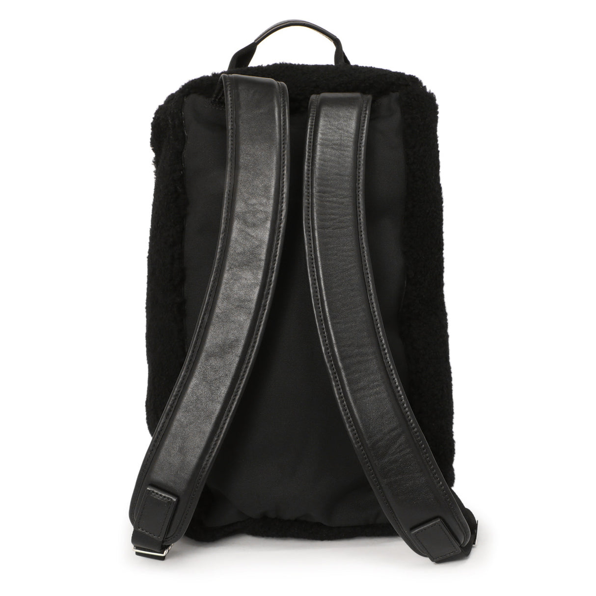 Givenchy Black Shearling Duffle Backpack Handbags Givenchy