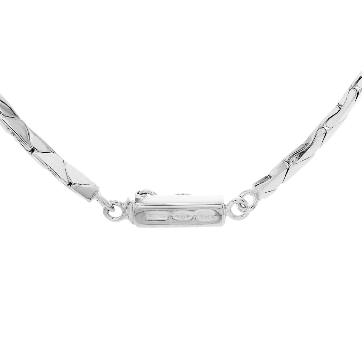 14K White Gold 3.75 Carat Diamond Lavaliere Necklace Fine Jewellery Modaselle