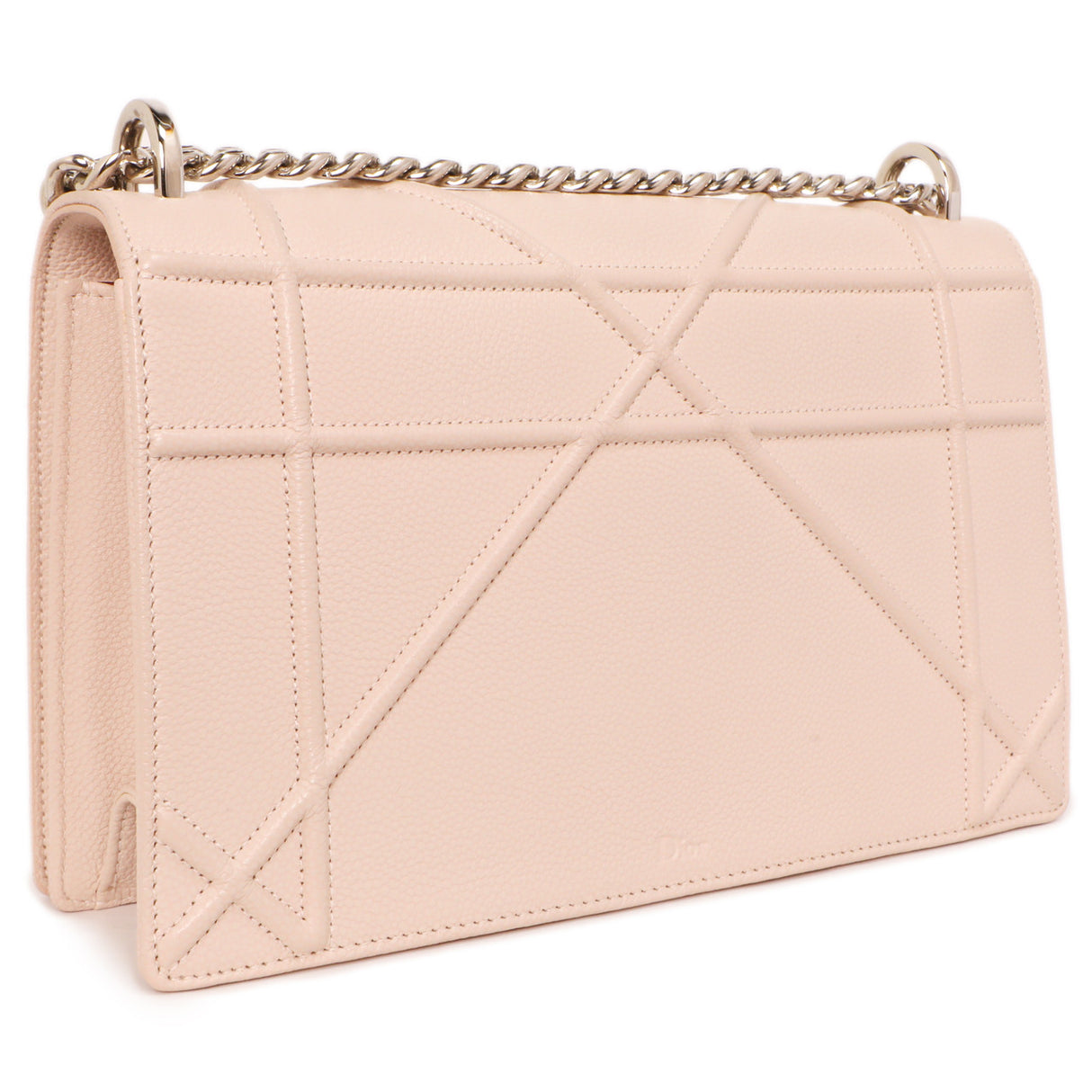 Christian Dior Rose Poudre Grained Calfskin Medium Diorama Handbags Christian Dior