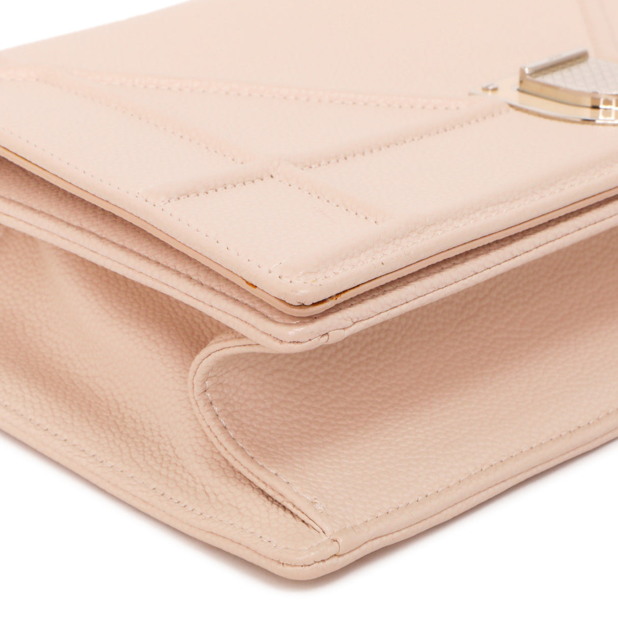 Christian Dior Rose Poudre Grained Calfskin Medium Diorama Handbags Christian Dior