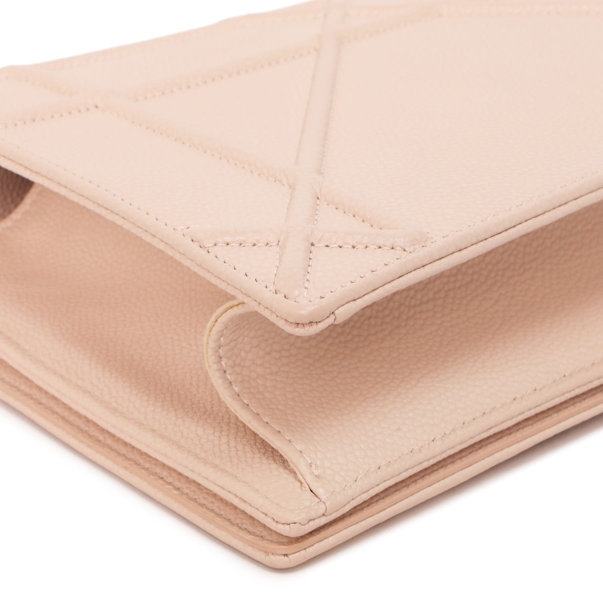 Christian Dior Rose Poudre Grained Calfskin Medium Diorama Handbags Christian Dior