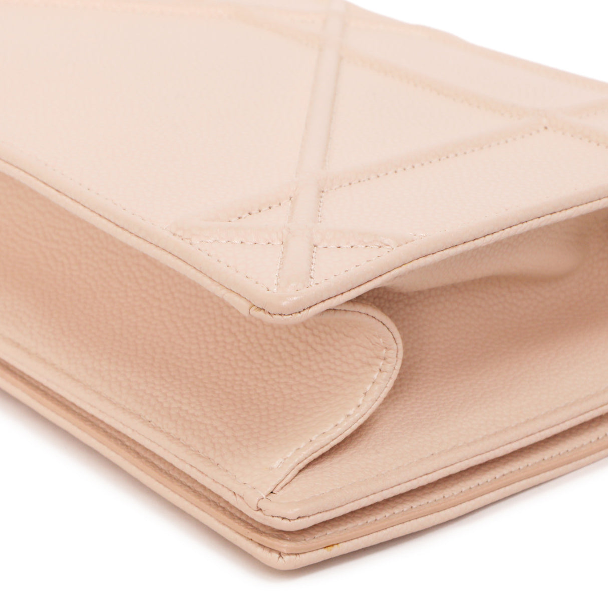 Christian Dior Rose Poudre Grained Calfskin Medium Diorama Handbags Christian Dior